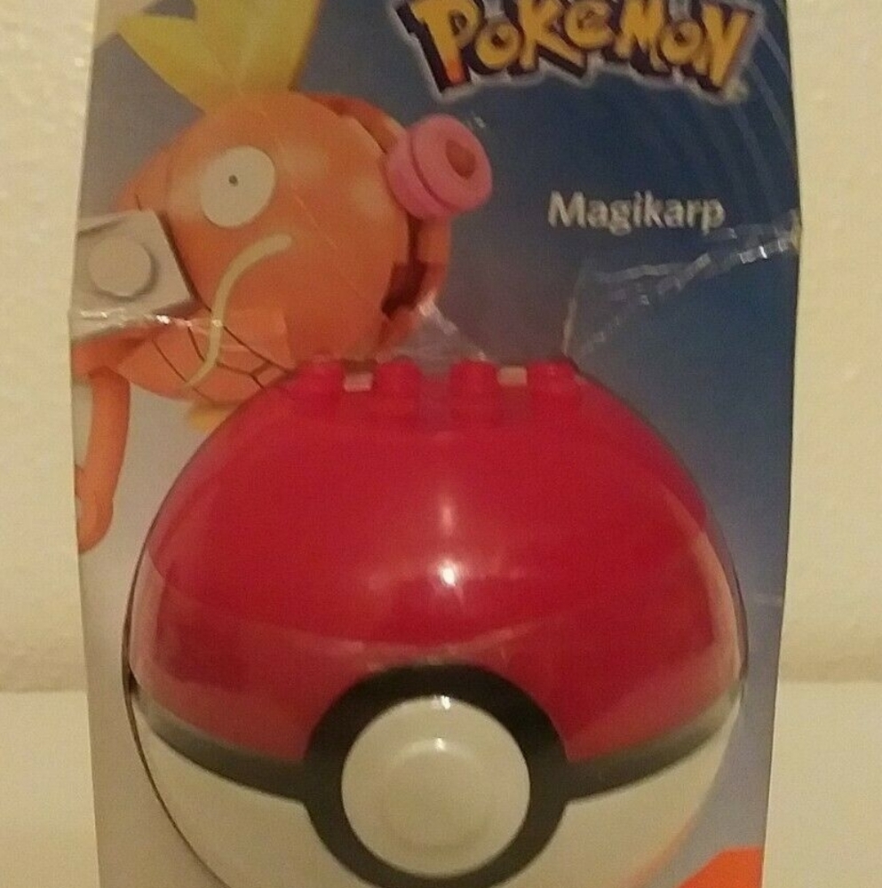 Magikarp Mega Construx Pokemon Pokeball 